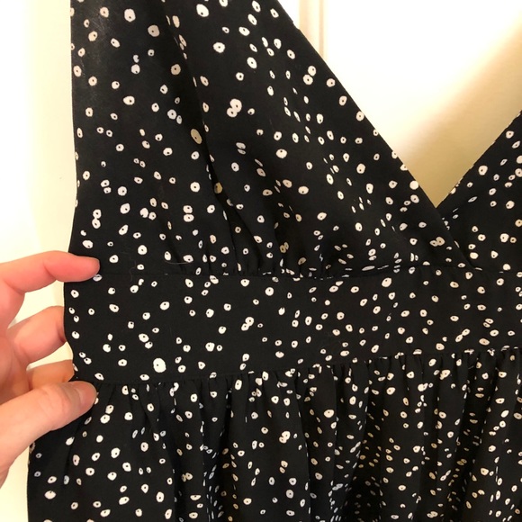 Leith v neck peplum spaghetti strap top - Picture 7 of 11